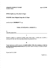 Umik izvršbe na premičnine - Upnik lahko kadarkoli umakne izvršbo zoper dolžnika v celoti ali samo na določeno sredstvo oziroma predmet izvršbe. S tem obrazcem upnik umakne izvršbo na dolžnikove premičnine. Umik izvršbe na dolžnikove premičnine se praviloma predlaga, če dolžnik nima premičnin, iz katerih bi lahko poplačali izterjevano terjatev.